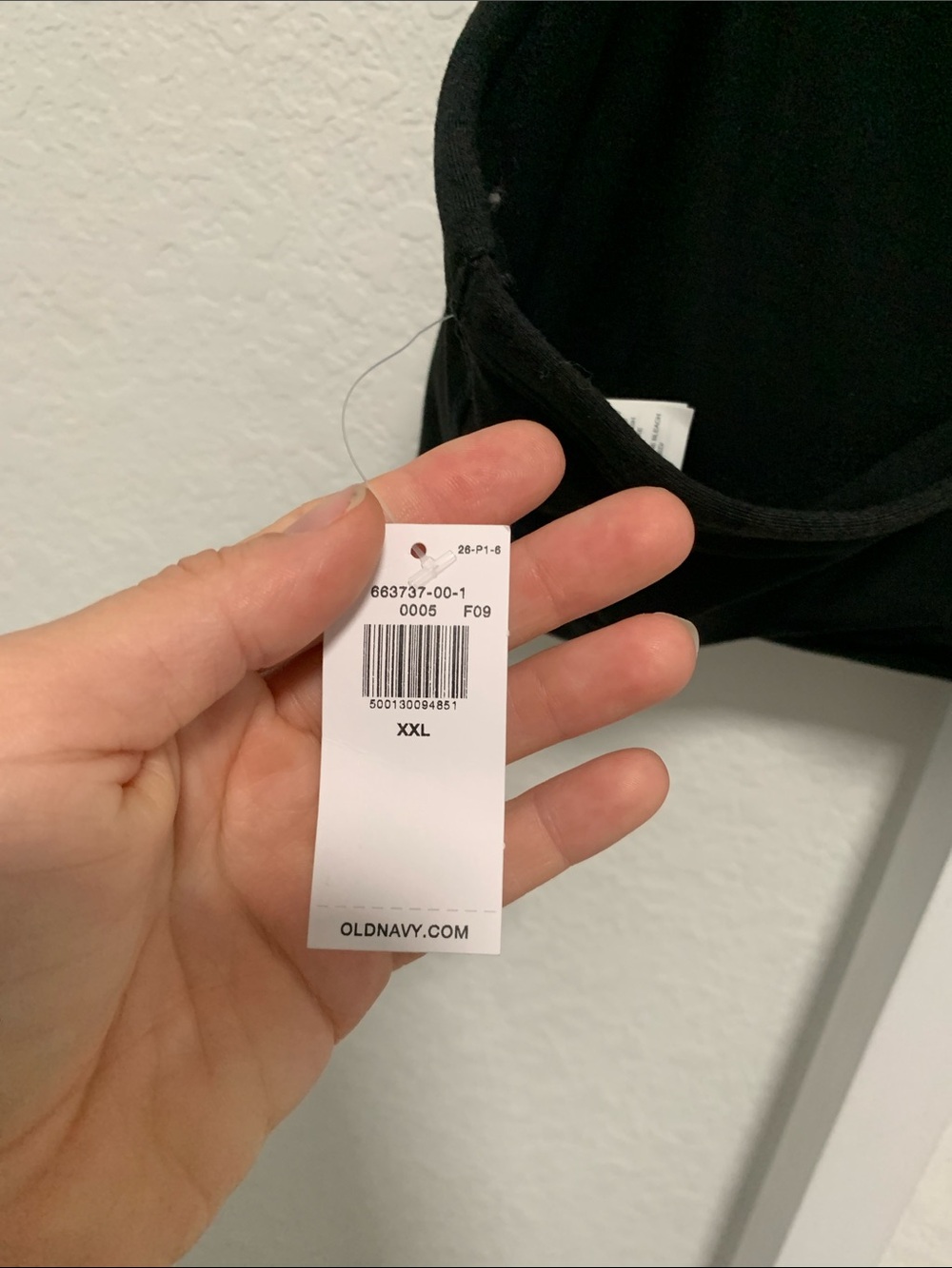 NWT Old Navy CloudComfy Go Dry Black Padded Sports Bra - Picture 6 of 8